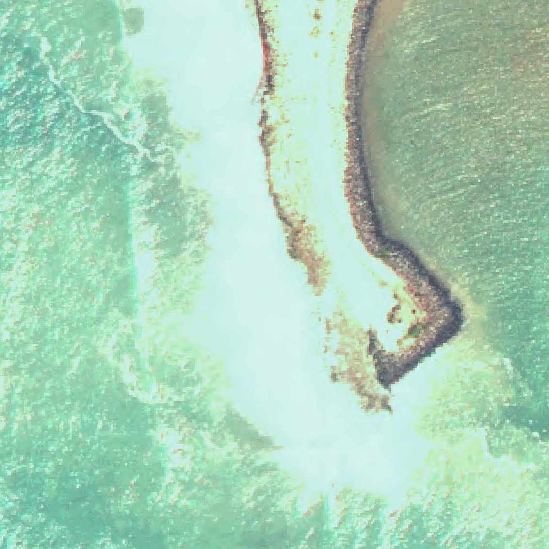 Aerial map of Ko Olina Beach