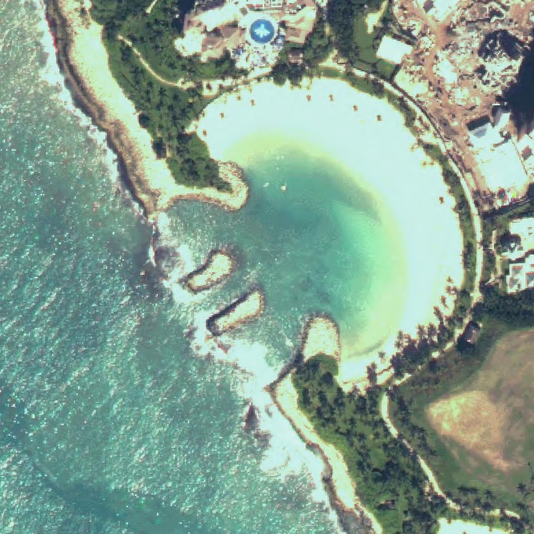Aerial map of Ko Olina Lagoon 1