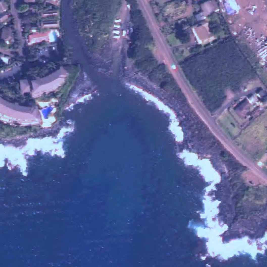 Aerial map of Koloa Landing