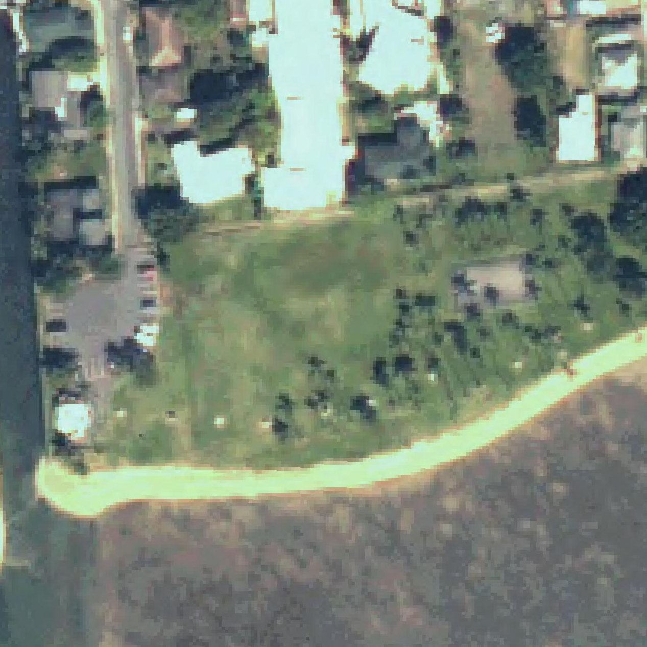 Aerial map of Kuliouou Beach