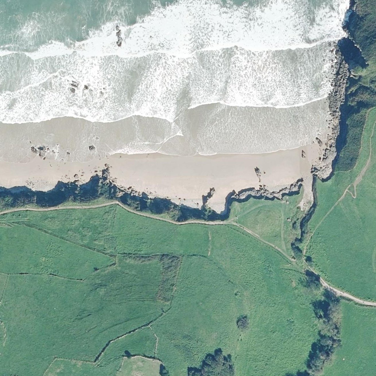 Aerial map of La Beciella