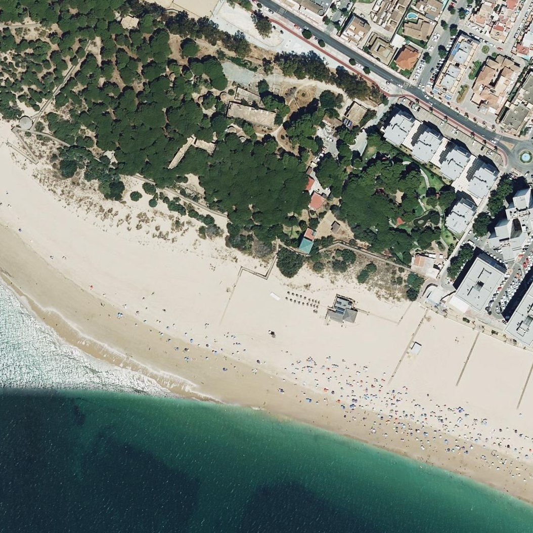 Aerial map of La Forestal o Curvita