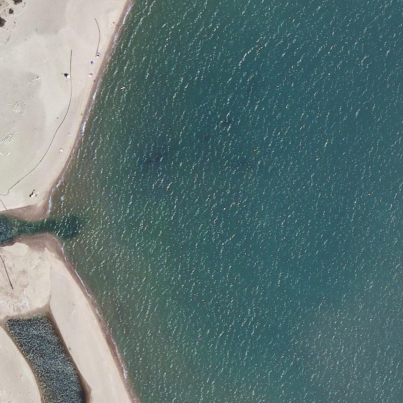 Aerial map of La Gola del Fluvià