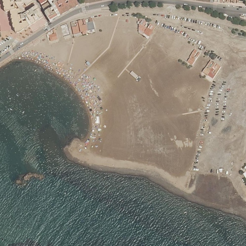 Aerial map of La Isla