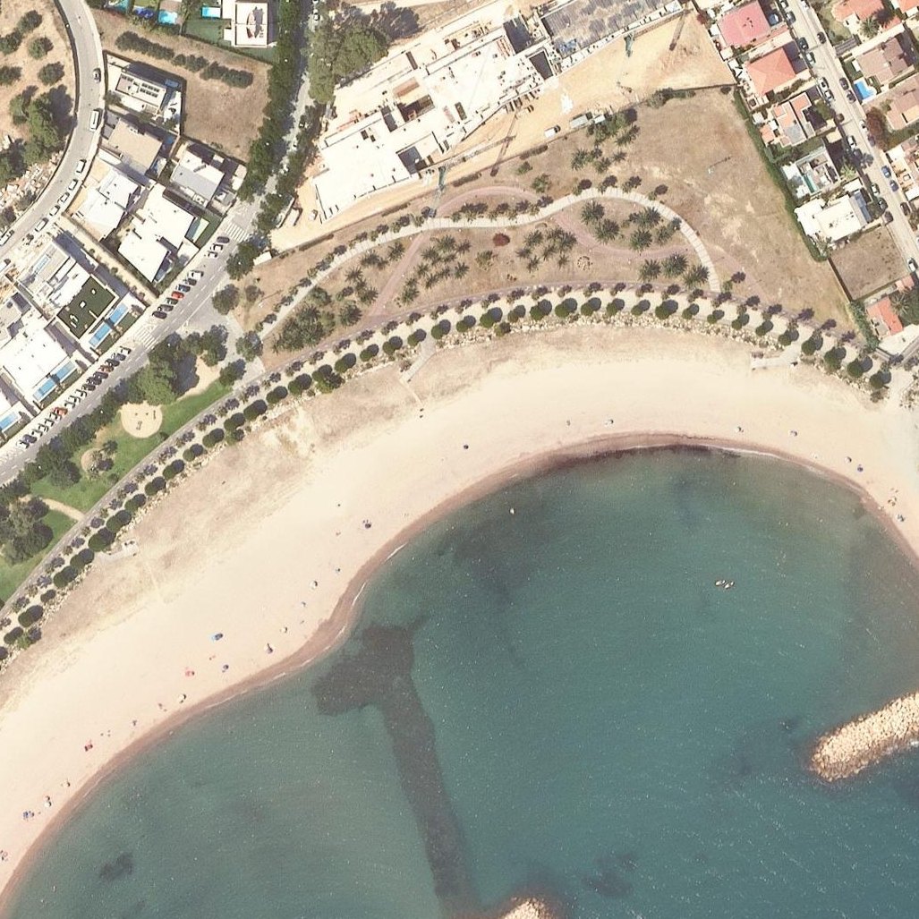 Aerial map of La LLosa