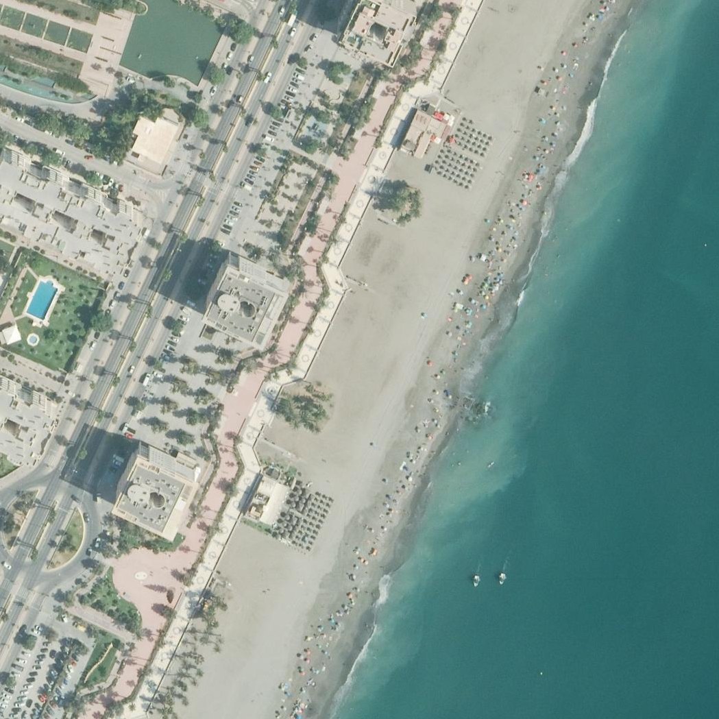 Aerial map of La Piedra