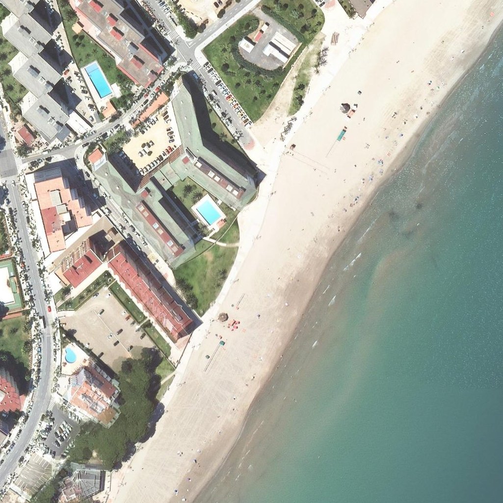 Aerial map of La Pineda