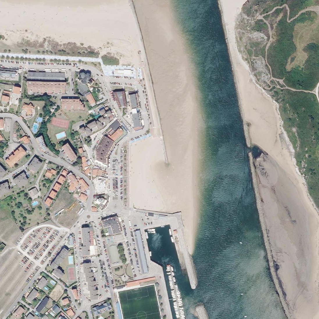 Aerial map of La Riberuca