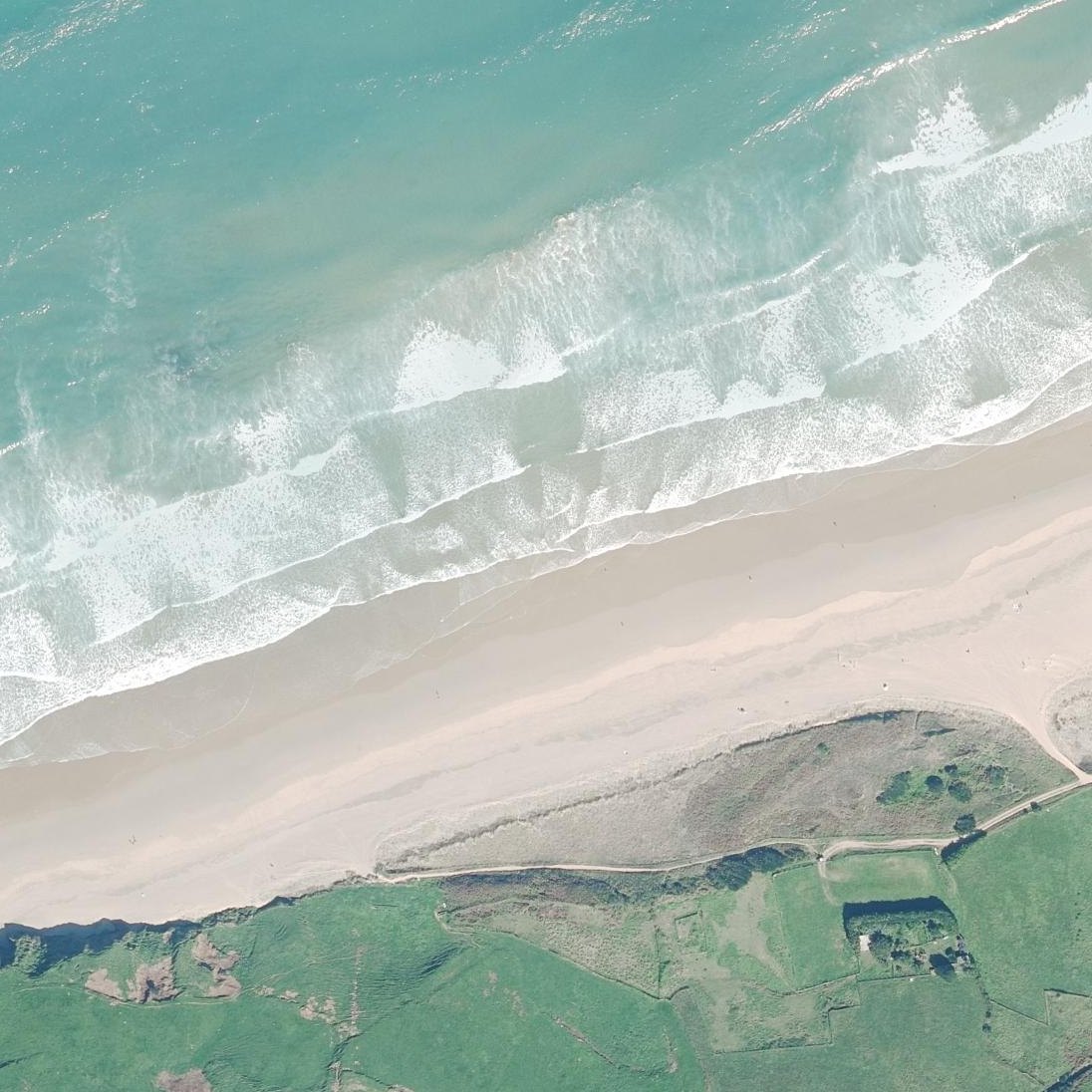 Aerial map of La Vega beach