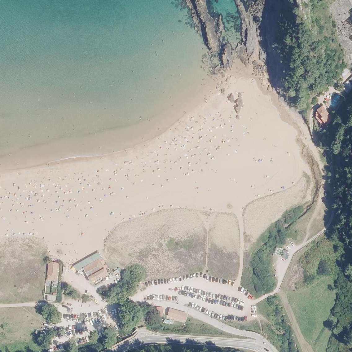 Aerial map of Laga