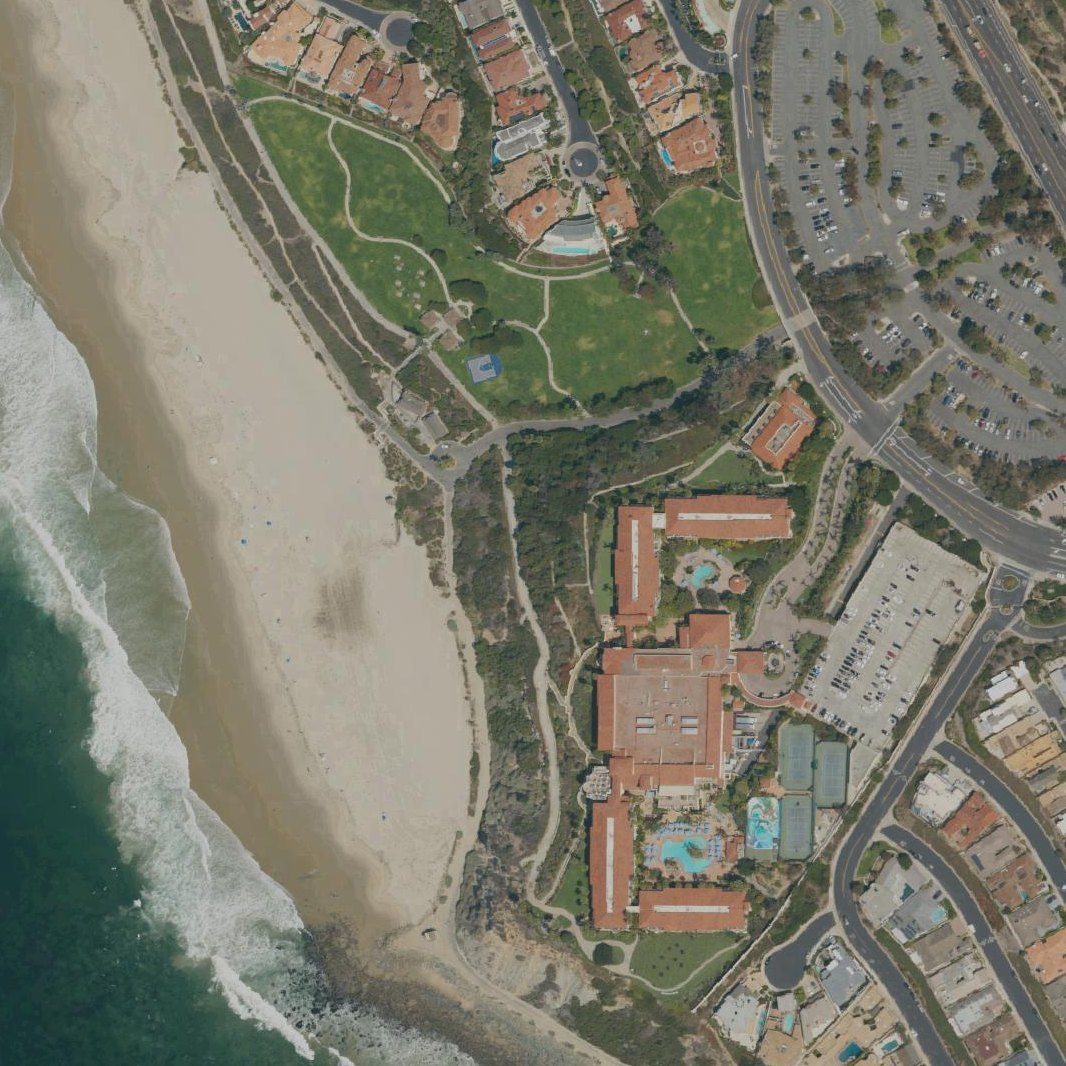 Aerial map of Laguna Niguel Beach