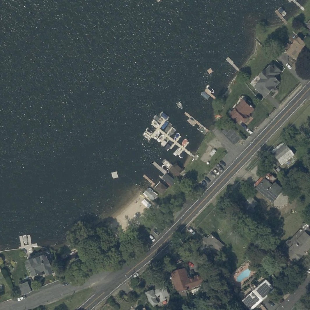 Aerial map of Lake Mowhawk Beach 5