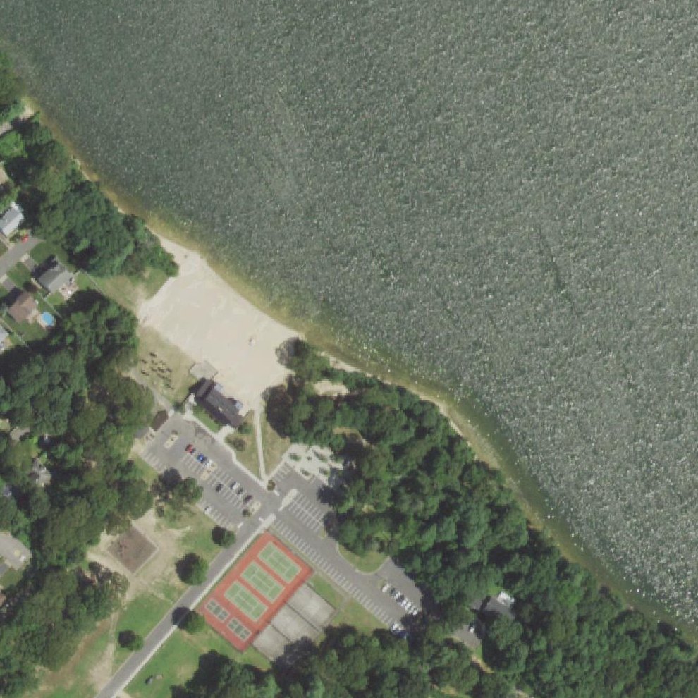 Aerial map of Lake Ronkonkoma Recreation Center