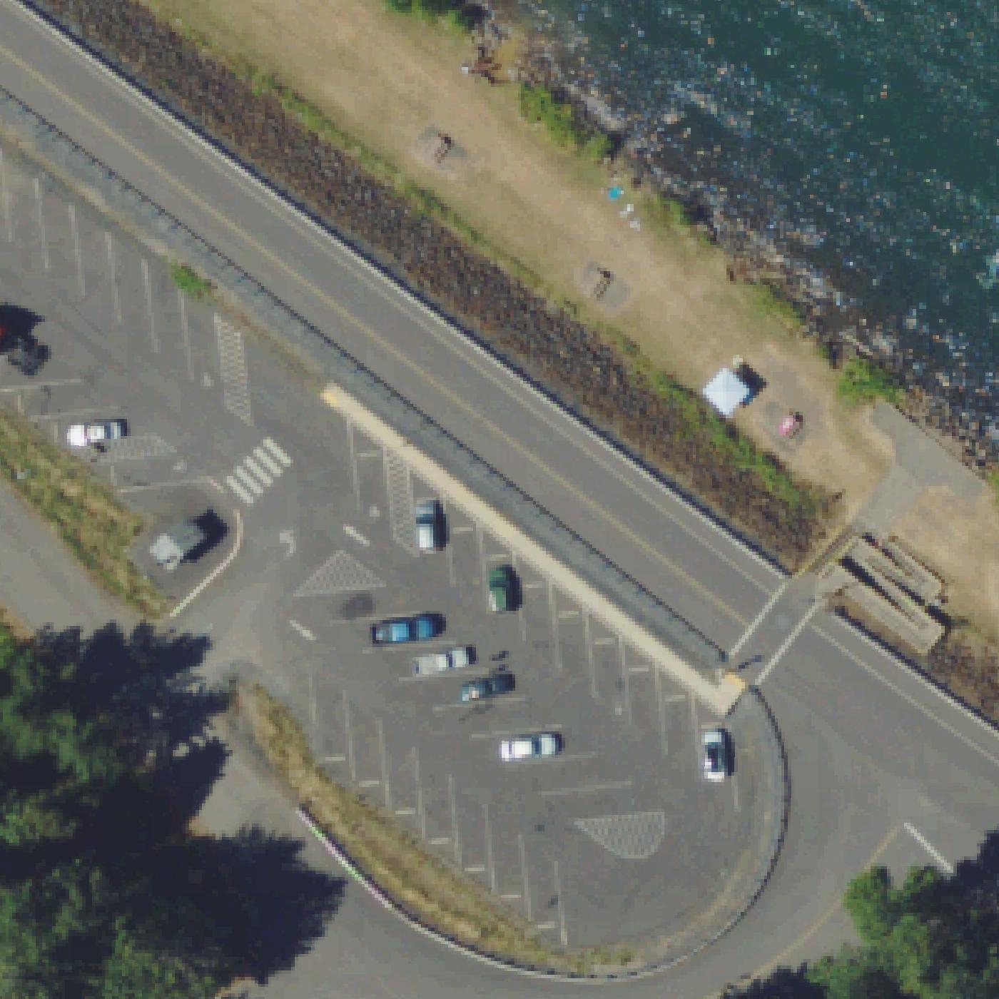 Aerial map of Lake Shore Park