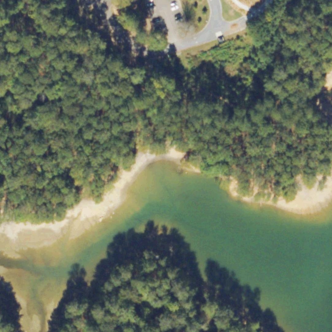 Aerial map of Lakeside Cove
