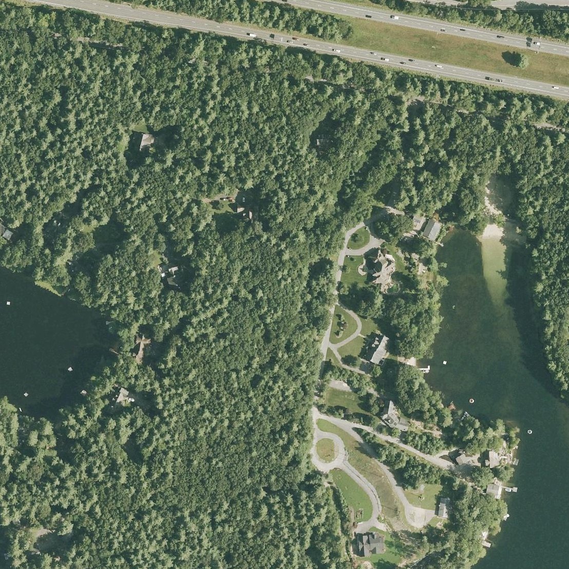 Aerial map of Lancaster Recreation Beach
