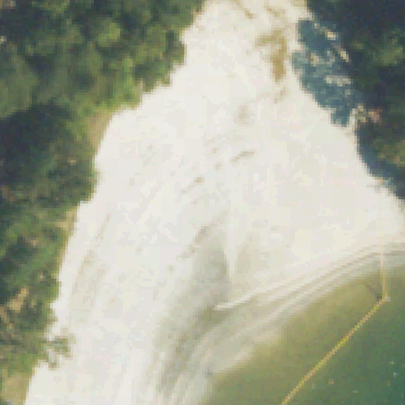Aerial map of Lanier Park Beach