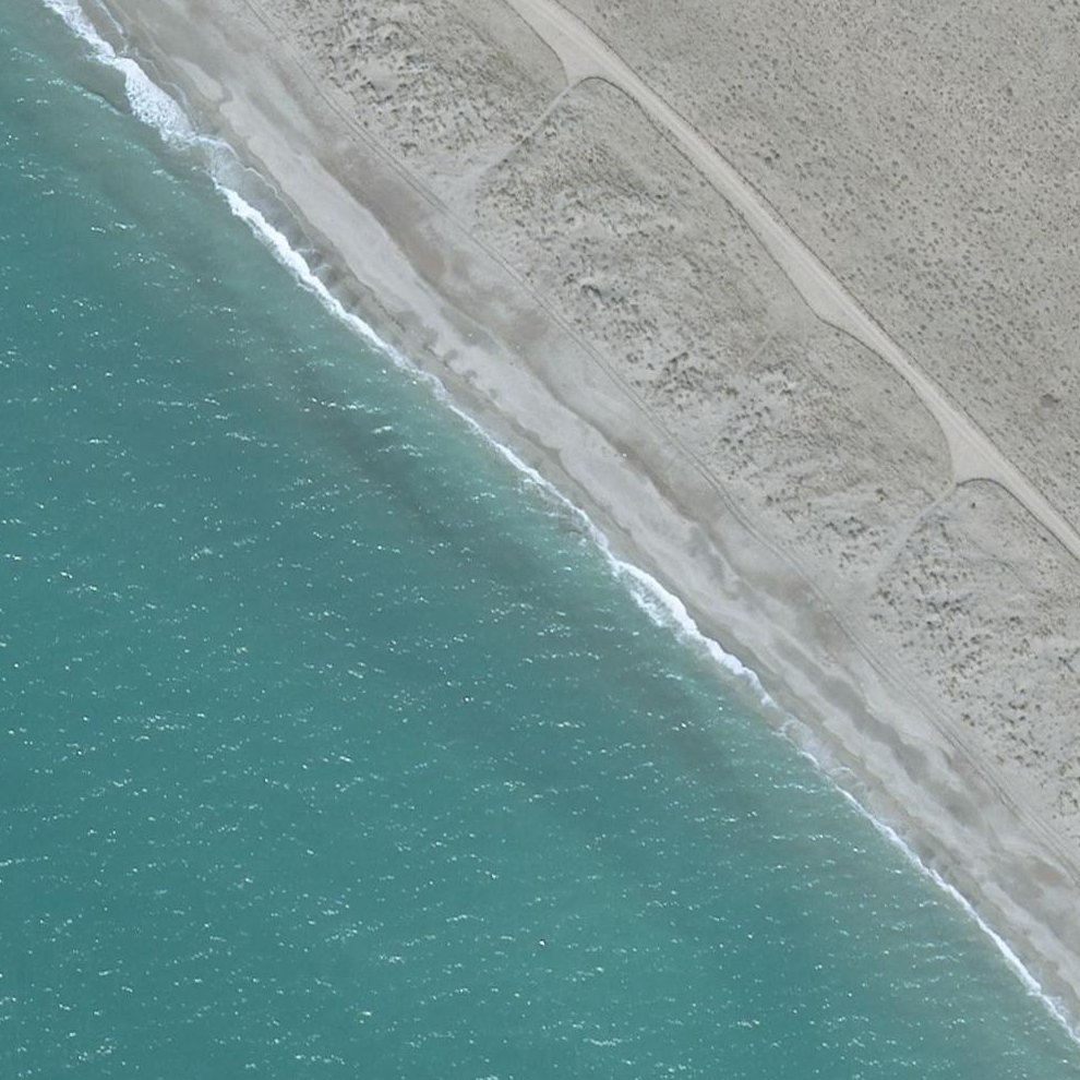 Aerial map of Las Amoladeras