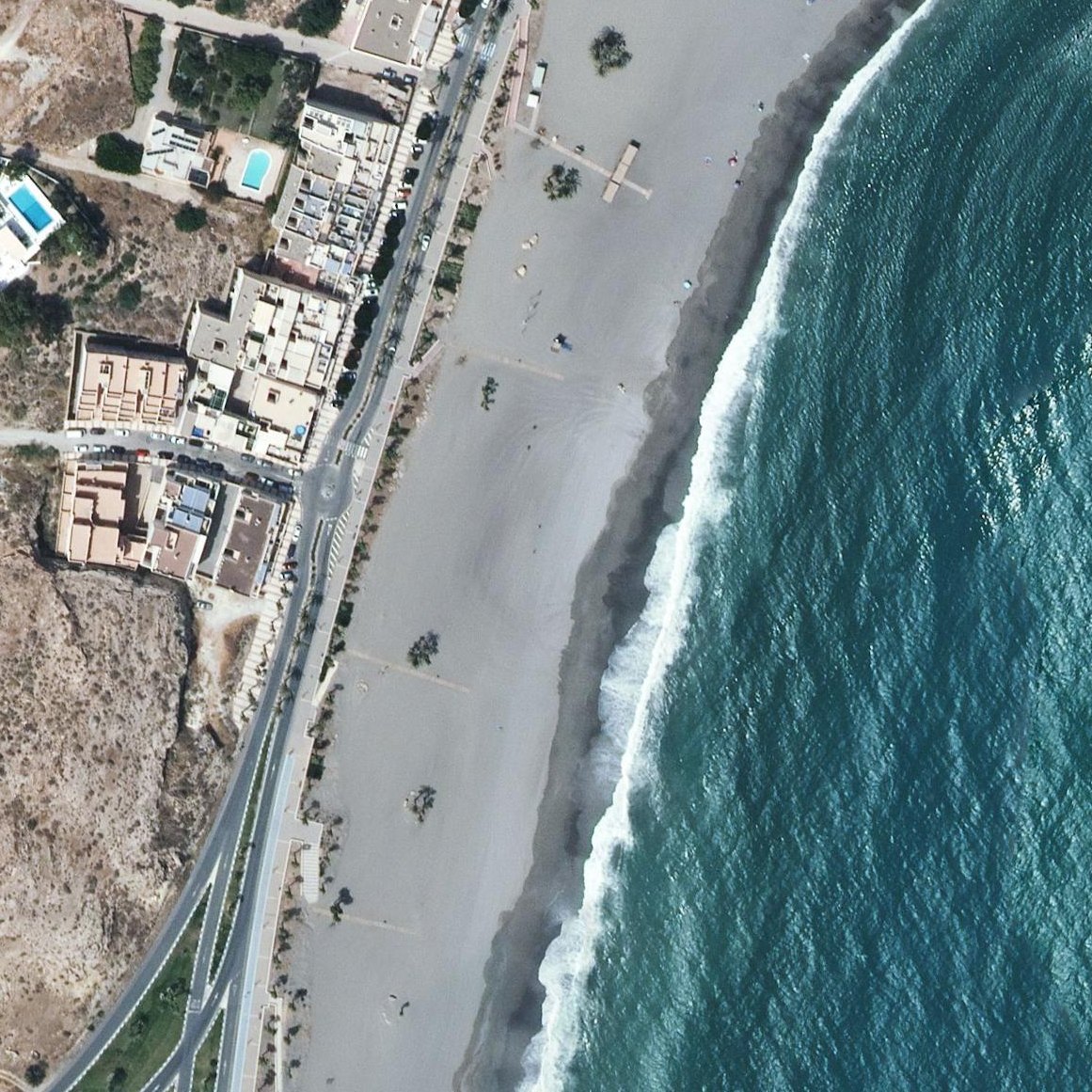 Aerial map of Las Marinicas