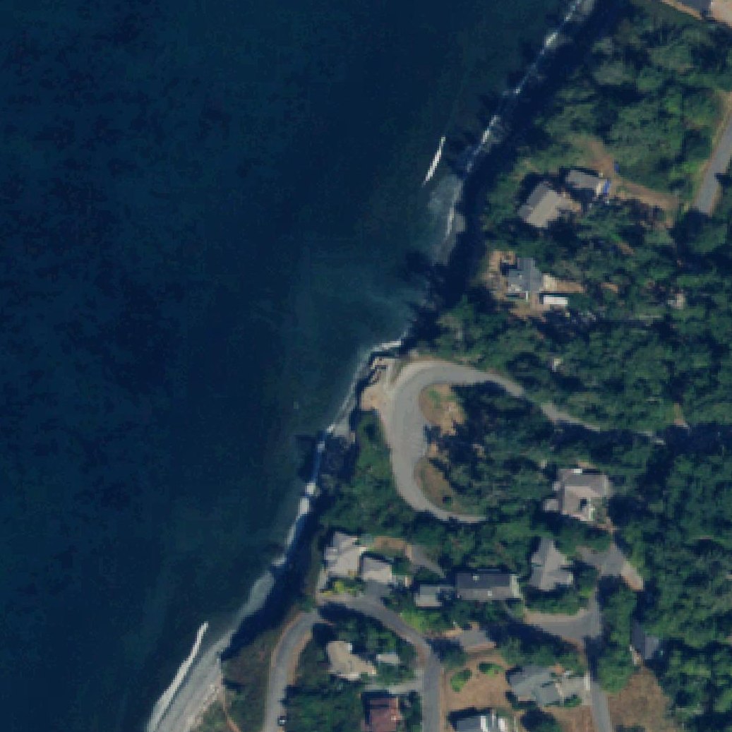 Aerial map of Libbey Beach Park
