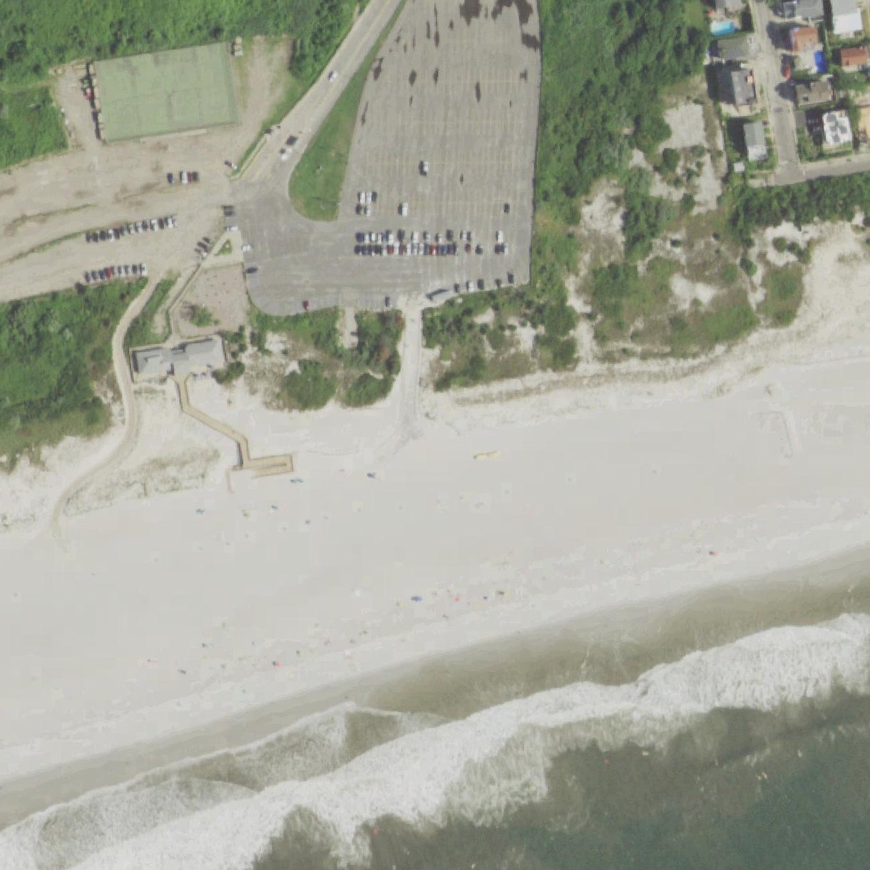 Aerial map of Lido Beach West Town Park