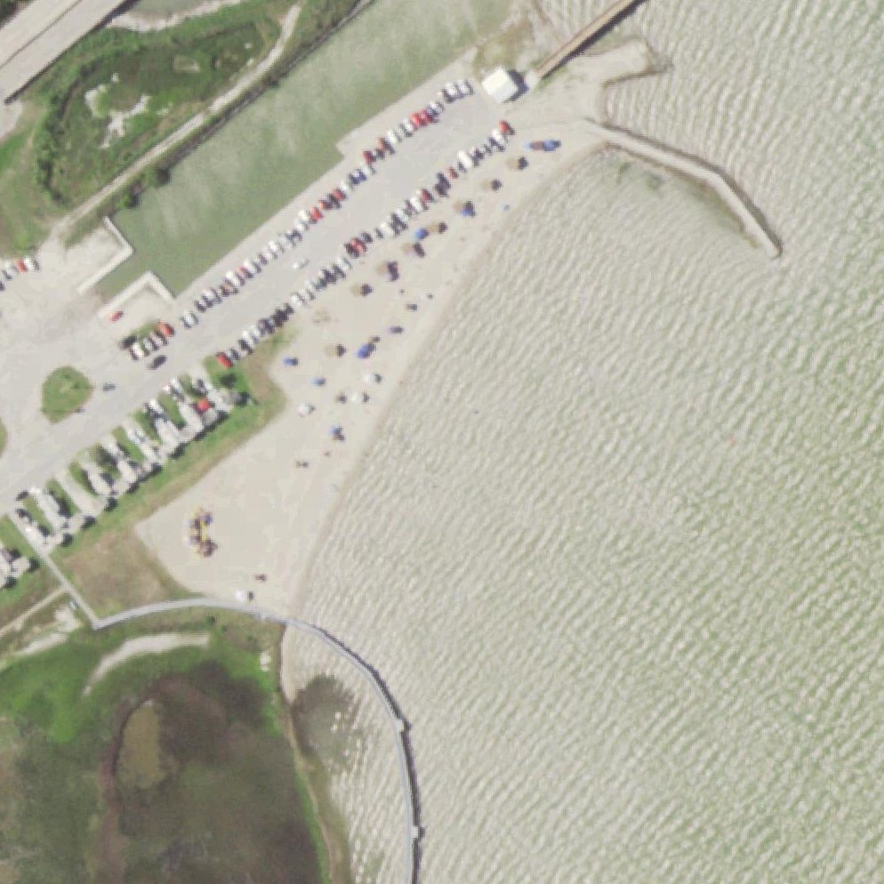 Aerial map of Light house beach Port Lavaca