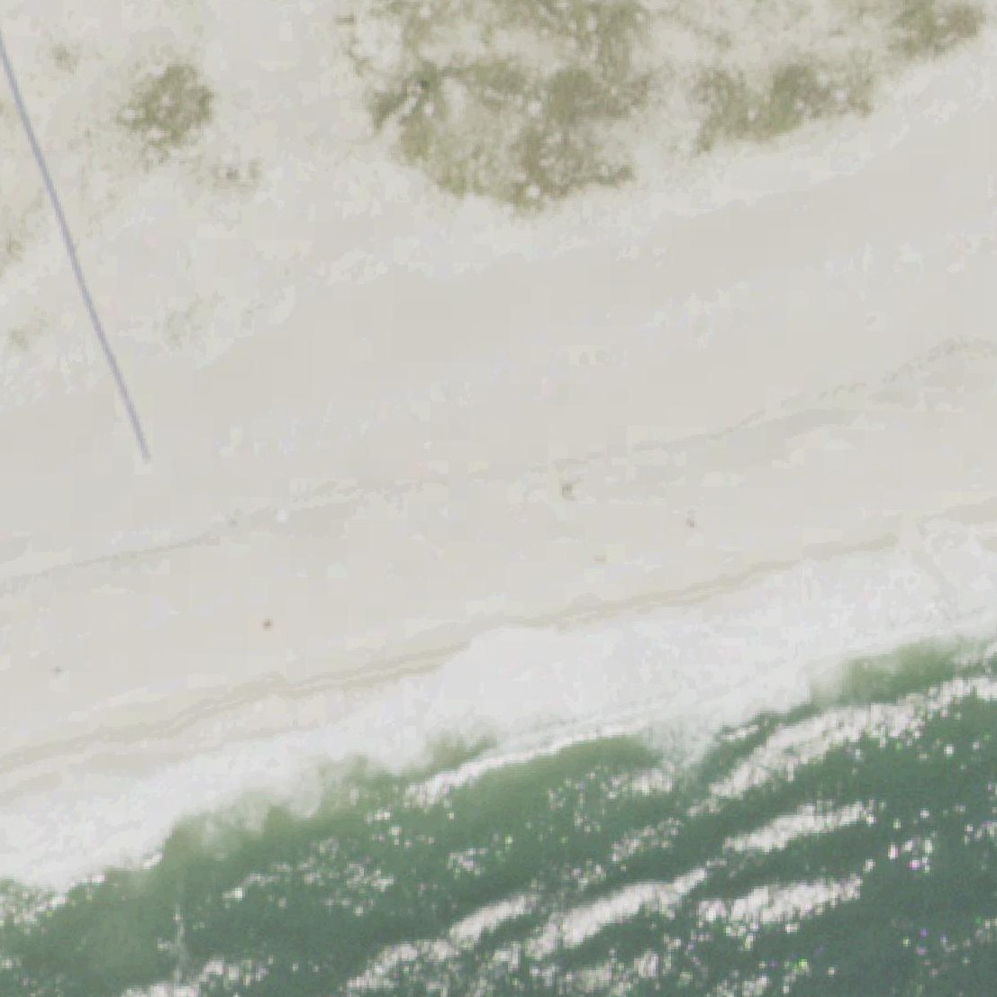 Aerial map of Lighthouse Beach