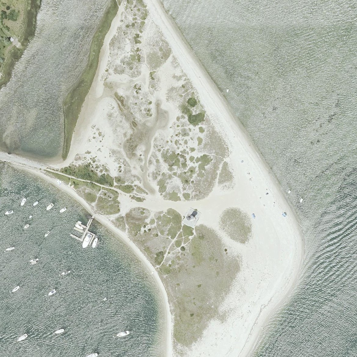 Aerial map of Lighthouse Beach