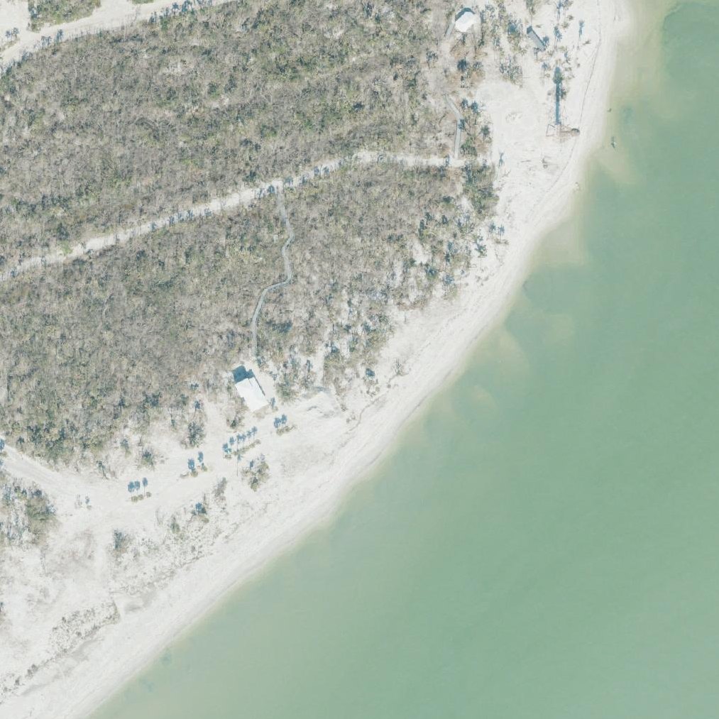 Aerial map of Lighthouse Beach Park