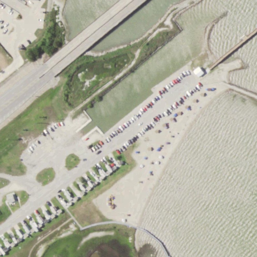Aerial map of Lighthouse Beach