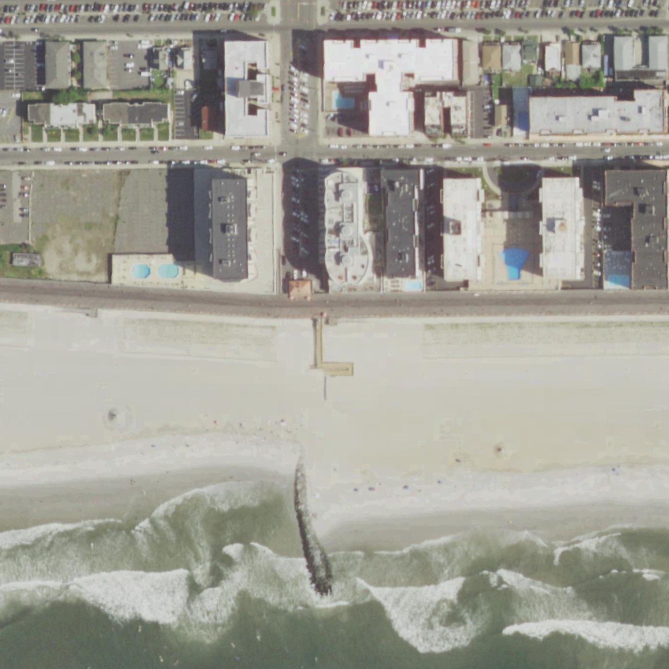 Aerial map of Lincoln Beach