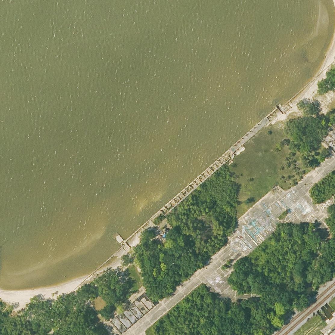Aerial map of Lincoln Beach