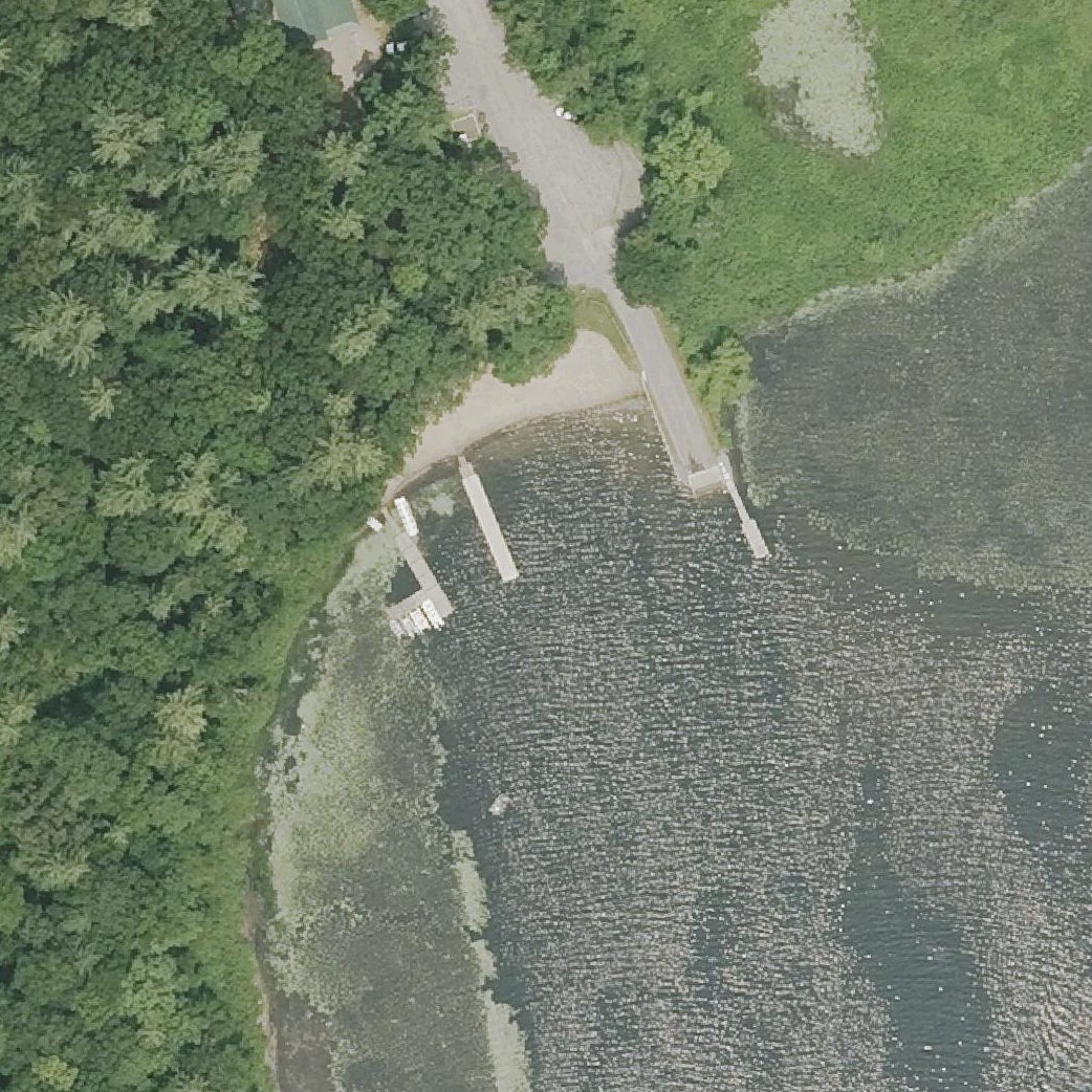 Aerial map of Litchfield Town Beach