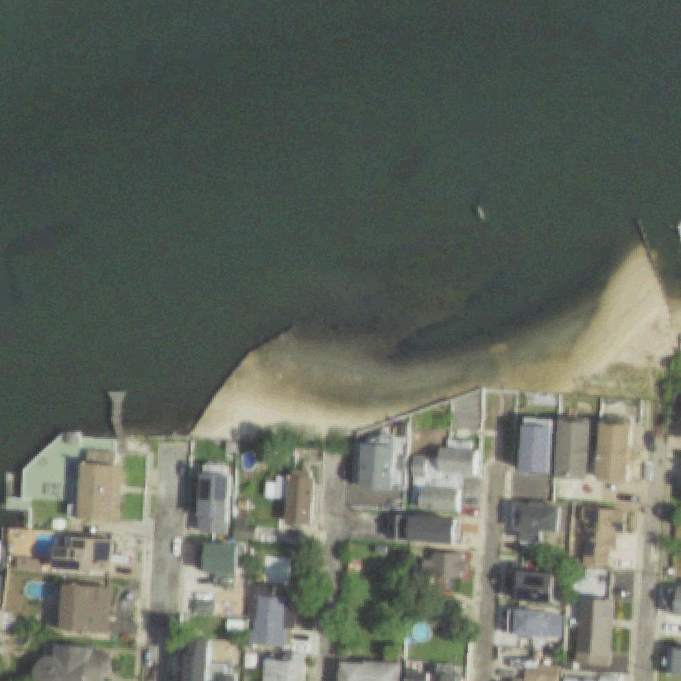 Aerial map of Little Beach Village of Island Park