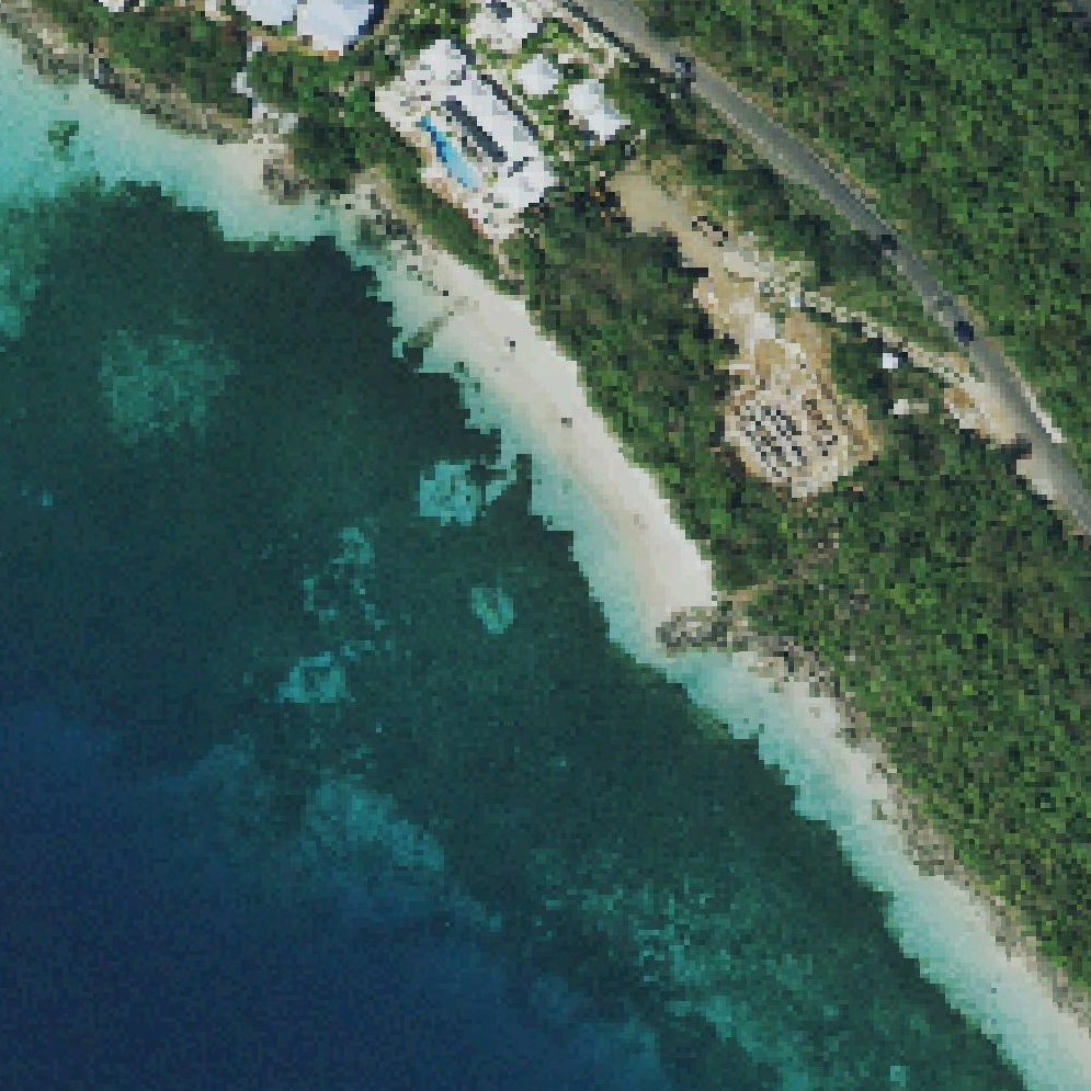 Aerial map of Little Magens