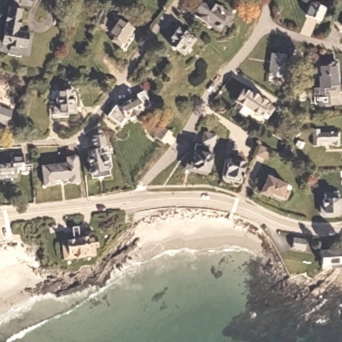 Aerial map of Little Mother's Beach