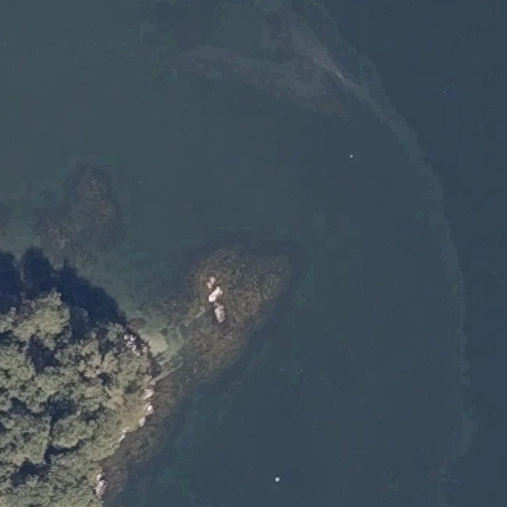 Aerial map of Littlejohn Beach