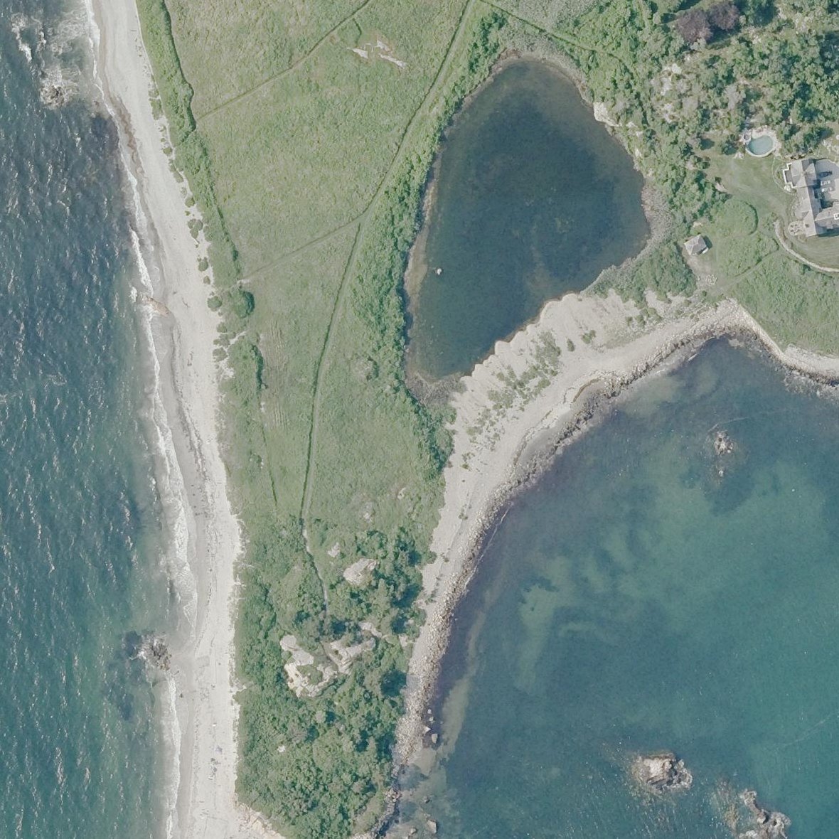 Aerial map of Lloyd's Beach