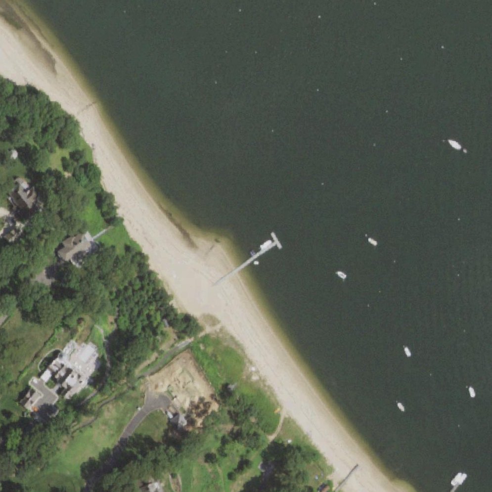 Aerial map of Lloydhaven Beach