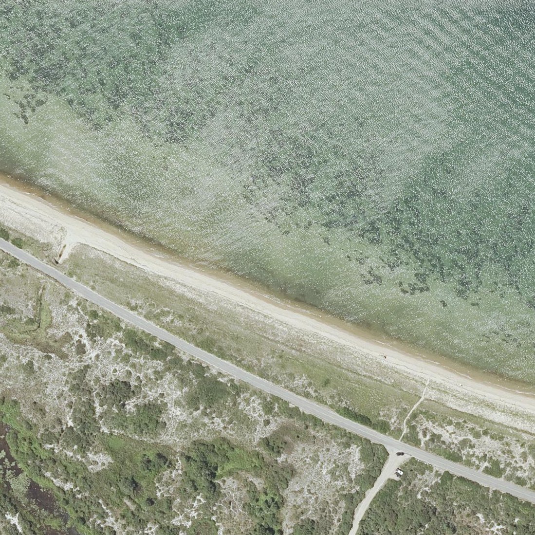 Aerial map of Lobsterville Beach