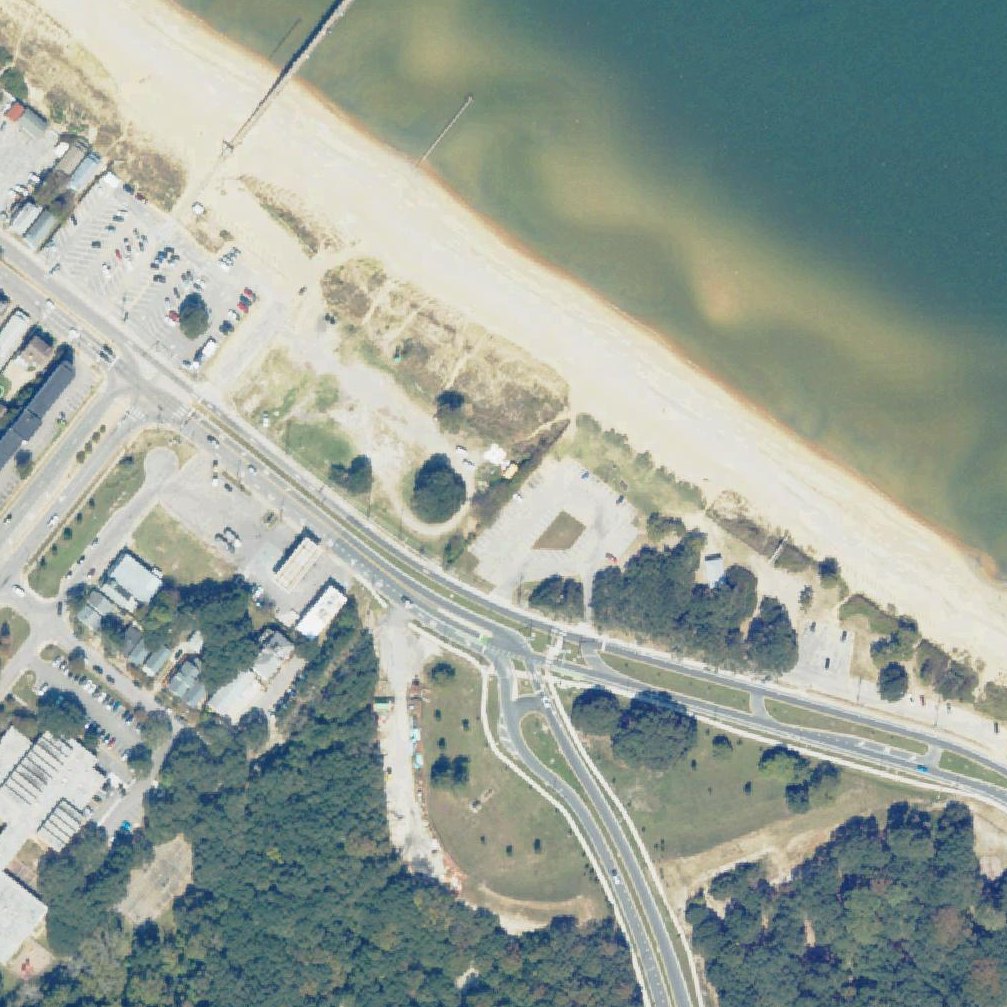 Aerial map of Local Beach