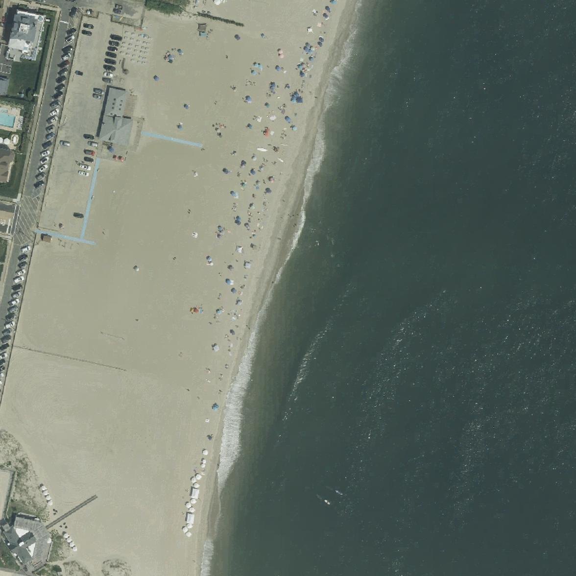 Aerial map of Loch Arbour Beach