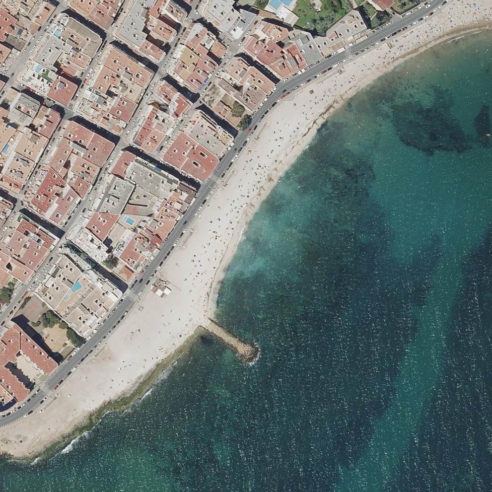Aerial map of Locos Beach