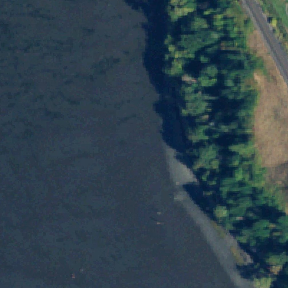 Aerial map of Locust Beach