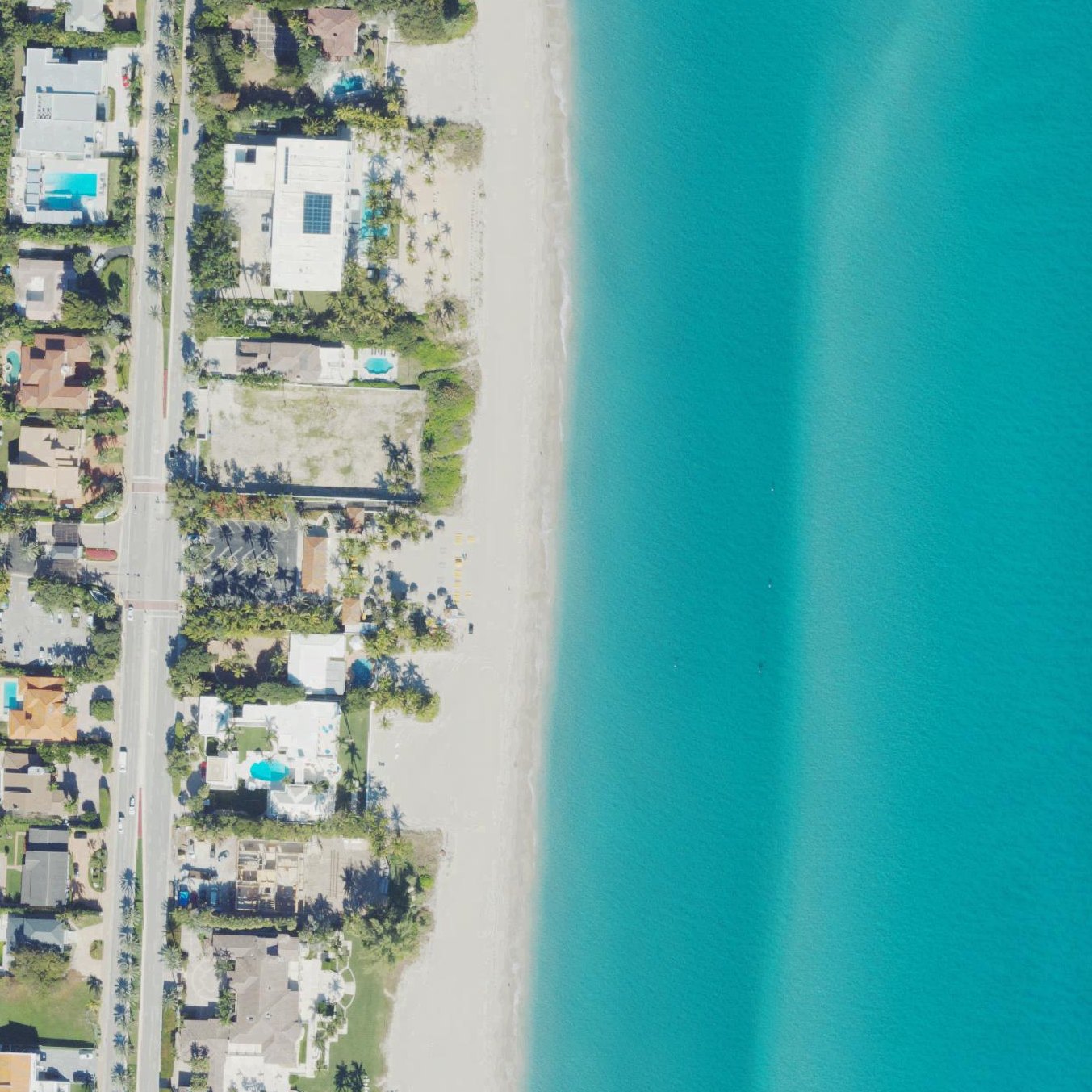 Aerial map of Loggia Beach Park