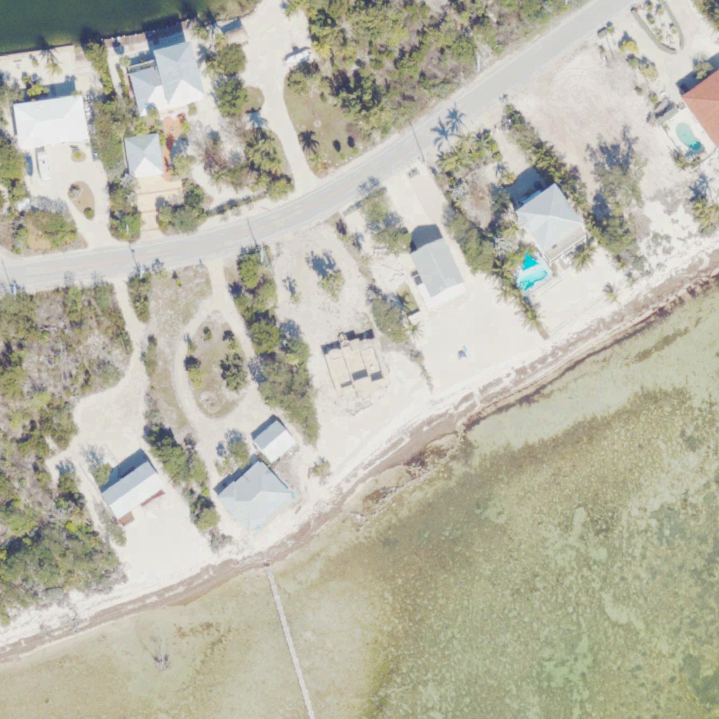 Aerial map of Long Beach