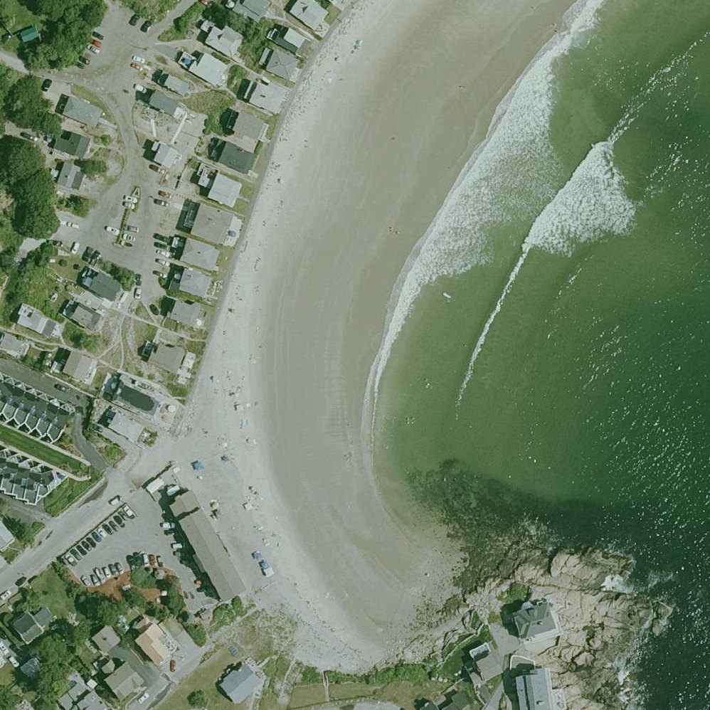 Aerial map of Long Beach