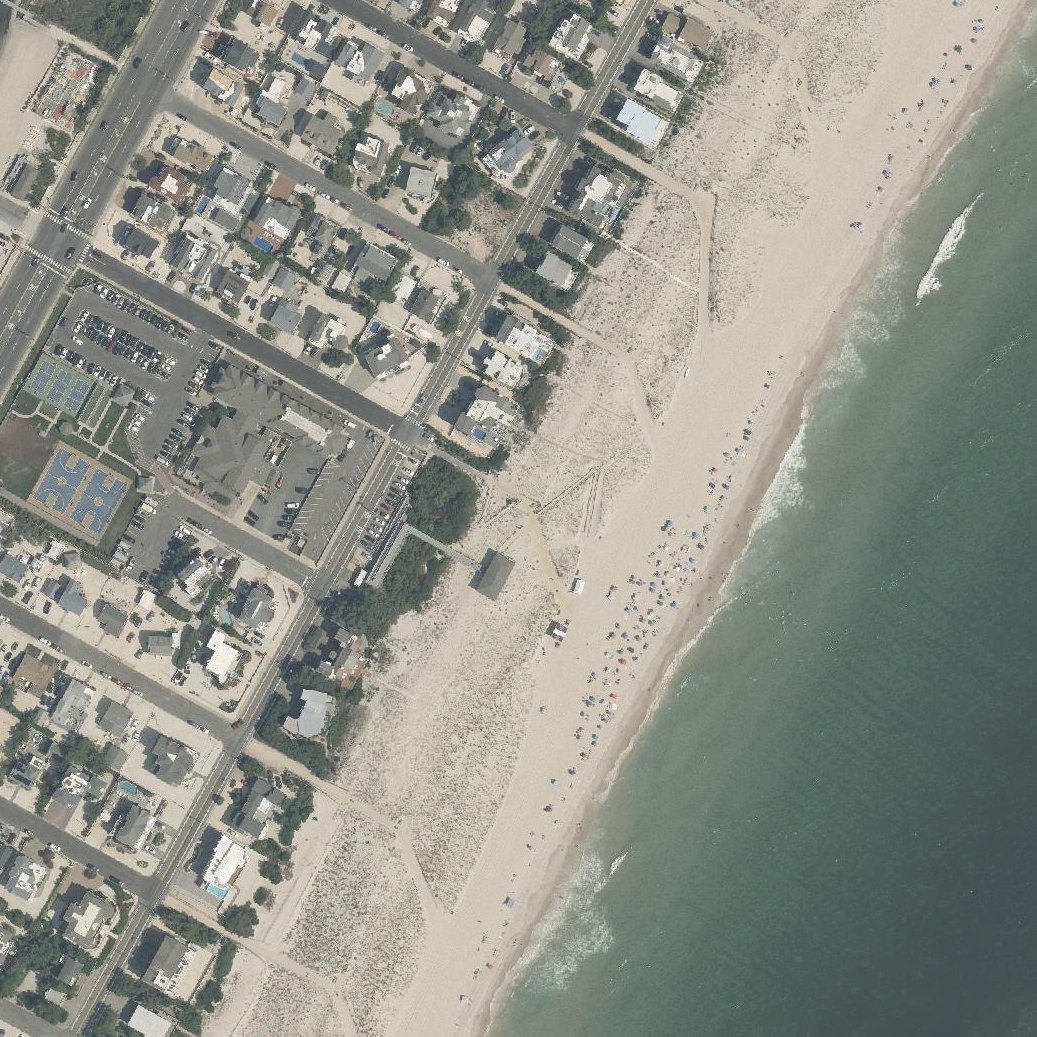 Aerial map of Long Beach Public