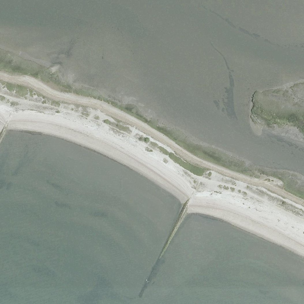 Aerial map of Long Beach