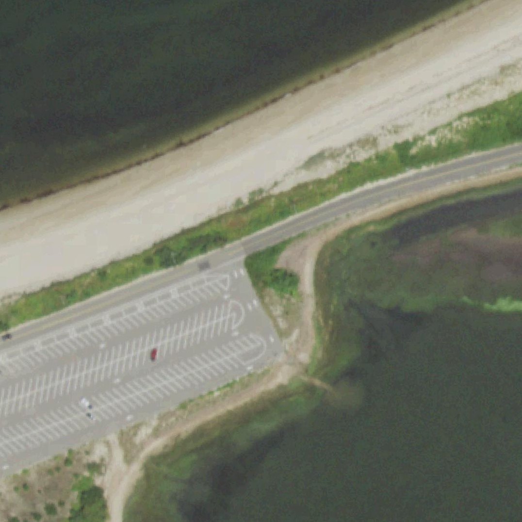 Aerial map of Long Beach Town Park
